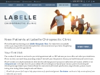 New Patients at Labelle Chiropractic Clinic