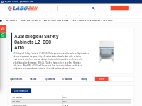 A2 Biological Safety Cabinets LZ-BSC-A110 | Labozon