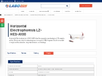 Horizontal Electrophoresis LZ-HES-A100 | Labozon