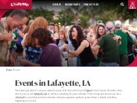 Events in Lafayette, LA | Festivals, Concerts   Mardi Gras