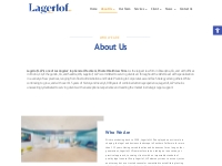 About Us | Lagerlof