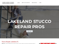 Stucco Repair, Lakeland, Florida