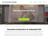 LAKEWOOD CONCRETE PROS | Concrete Contractors Lakewood OH - Concrete C