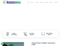 Stator powder coating in India| Sri lakshmi industrial coatings