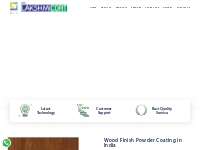 Wood finish powder coating India|Srilakshmi industrial coatings