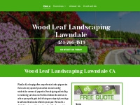      Lawndale Landscaping | Landscape Design   Lawn Care Services
