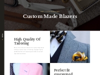 Custom Made Blazers - Lapels Bespoke tailoring DIFC Dubai