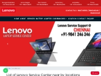 Lenovo Laptop Service Center Near Me|Lenovo Service Center Chennai
