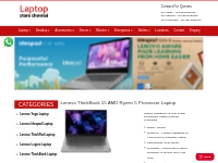 Lenovo ThinkBook 15 AMD Ryzen 5 Processor Laptop Chennai|Lenovo ThinkB