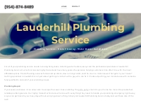 Lauderhill, FL Plumbing Services | Water Heater Repair - Home