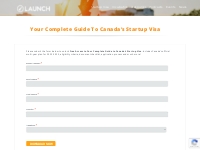 Your Complete Guide To Canada’s Startup Visa – Free Download Form | La
