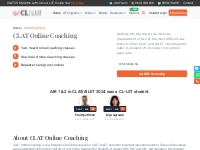CLAT Online Coaching for Law Entrance Exams 2025/2026