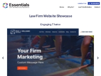 Small and Solo Law Firm Website Templates | Web Design Showcase