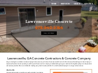 Concrete contractor, concrete company, Lawrenceville, GA