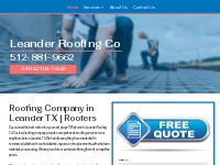            Leander Roofing Co | Roofing Contractor | Roofing Company