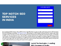 SEO Company in India | Best Services by Top Consultants