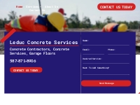       Concrete Company | Concrete Repair | LEDUC, AB