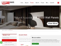 Acoustic Panels Manufacturer, Supplier in China | Leeyin Acoustics