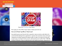 SPAMSTERS: WATCH OUT? KEEP A CLOSE EYE AND PROTECT YOURSELF