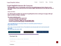 Legal English UK: Online Legal English Courses