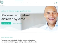 Ask our AI Attorney a Legal Question for Free | Legal Legends