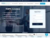 NBFC Registration Online in India | Get NBFC License from RBI