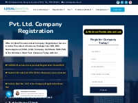 Private Company Registration | LegalRaasta