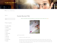 Easter Bunny FAQ   Legendary Letters