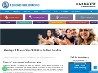 Marriage Visa Solicitors in East London | Fiance Visa Solicitors UK