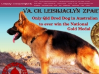 Leishjaclyn German Shepherds, Breeders of Exceptional, Proven, Sound P