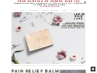 Pain Relief | Lemon Balm Lane | British Columbia