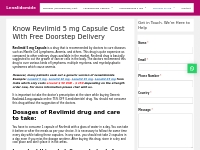 75% Off Revlimid 5 mg Capsule Cost, Free Doorstep Delivery