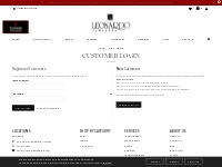 Login and Checkout | Leonardo Jewelers