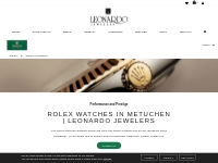 Rolex Watches in Metuchen | Leonardo Jewelers