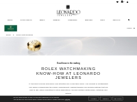 Rolex Watchmaking Know-how | Leonardo Jewelers