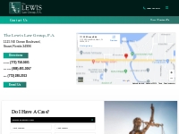 Contact attorneys Treasure Coast|The Lewis Law Group, PA.