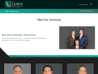 Professional attorneys South Florida|The Lewis Law Group, PA