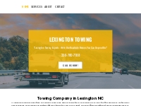 Towing Company | Reliable Towing Company | Lexington, NC