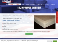 Solid Surface Countertop Benefits| Lexmar USA