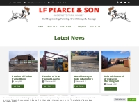 News from LF Pearce in Oakley Buckinghamshire - Arable Contracting, Gr