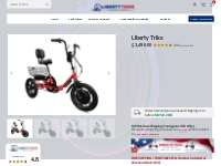 Electric Folding Mobility Tricycle - Liberty Trike - LibertyTrike.com