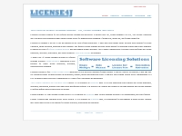 License4J - License Manager, Java Software Licensing Solutions