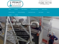 SLS Specialist Lifting Services - Contract Lift And Shift