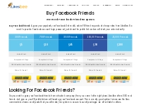 Buy Facebook Friends | Get Real Facebook Friend Requests
