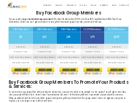 Buy Facebook Group Members - Likes Bee