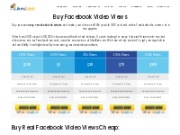 Buy Facebook Video Views - Cheap   Fast Delivery