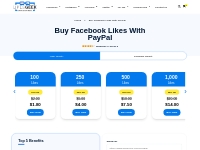 Buy Facebook Likes With PayPal - 100% Real Customer Satisfaction - Lik