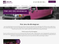 Pink Limo Hire Birmingham, Pink Limousine Hire Birmingham - LHB
