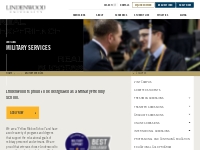 Military Services | Lindenwood University