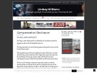 Compensation Disclosure - Lindsey Williams
